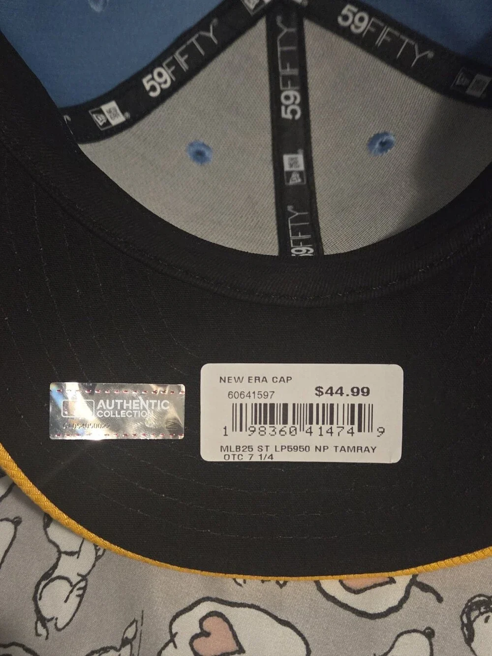 Tampa Bay Rays Fitted Hat